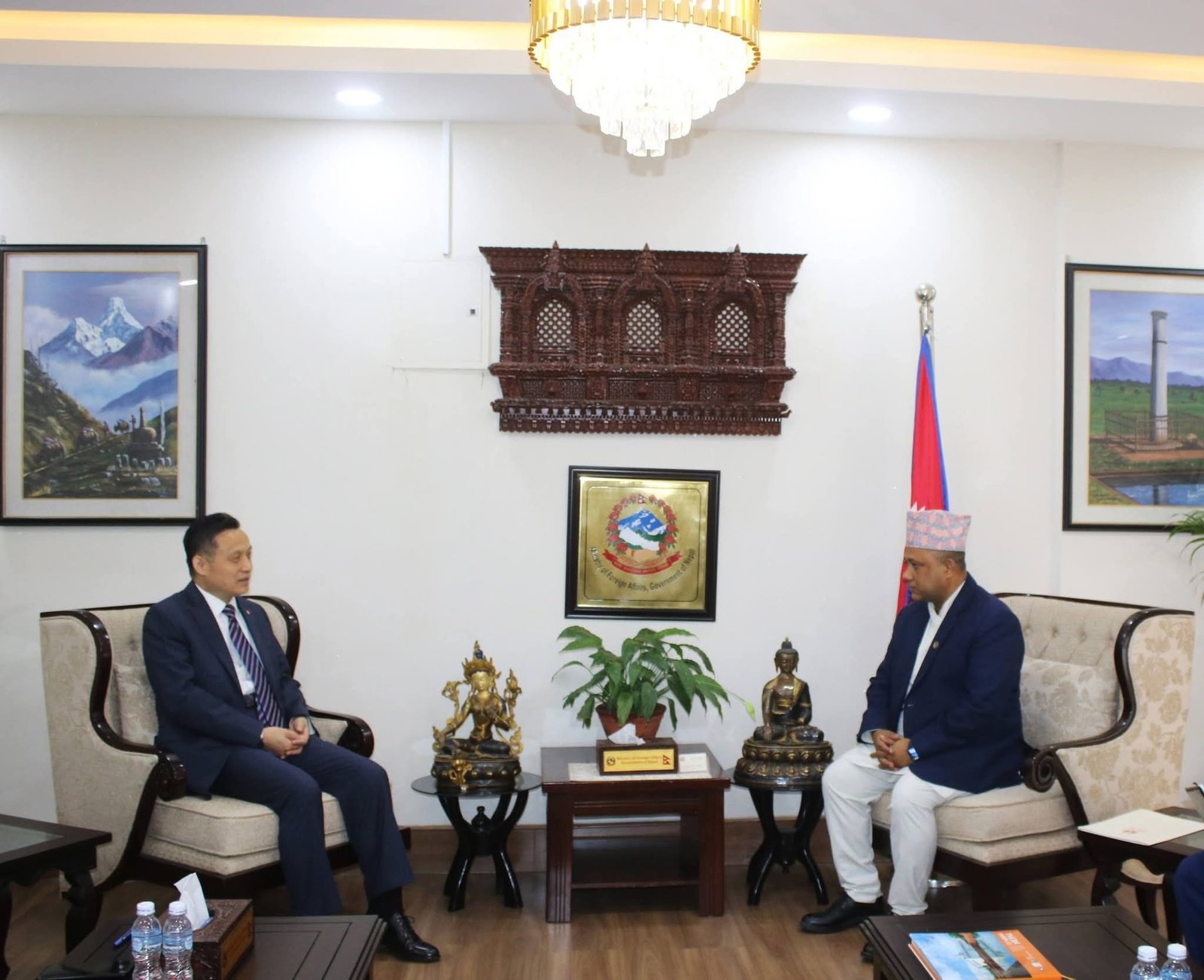Chinese Ambassador calls on Foreign Minister