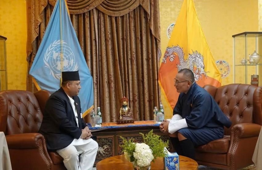 Bhutan PM Meets Nepal’s Foreign Minister