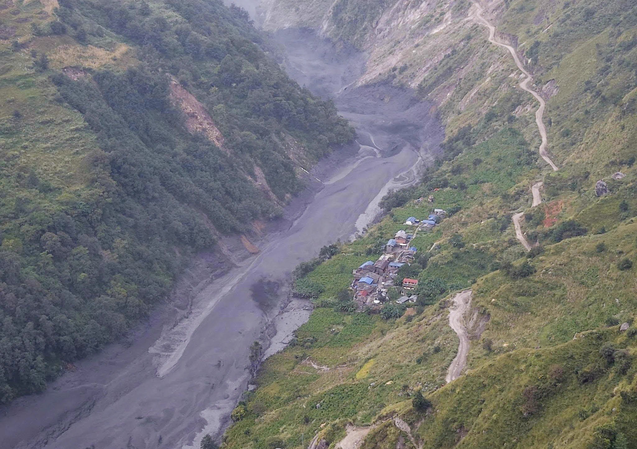 Budhigandaki flood